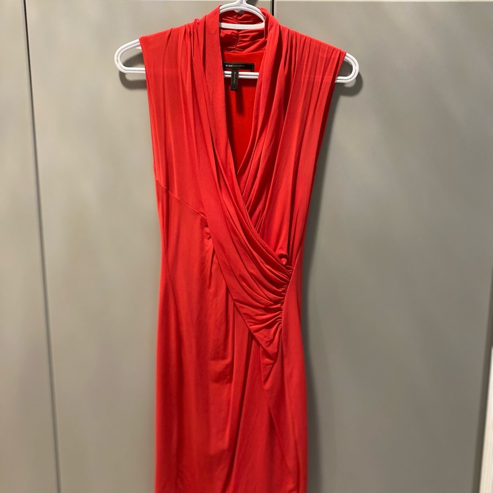 BCBG pink bodycon dress. Size small (4).